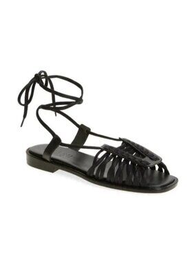NEW Hereu Consell Ankle Tie Sandals Whimsygoth Designer Festival Womens 7.5